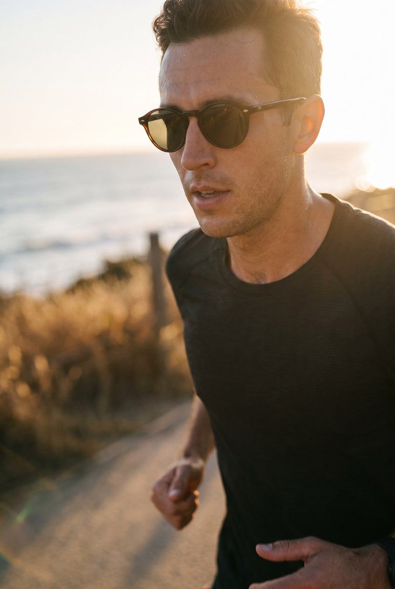 Corsa al tramonto