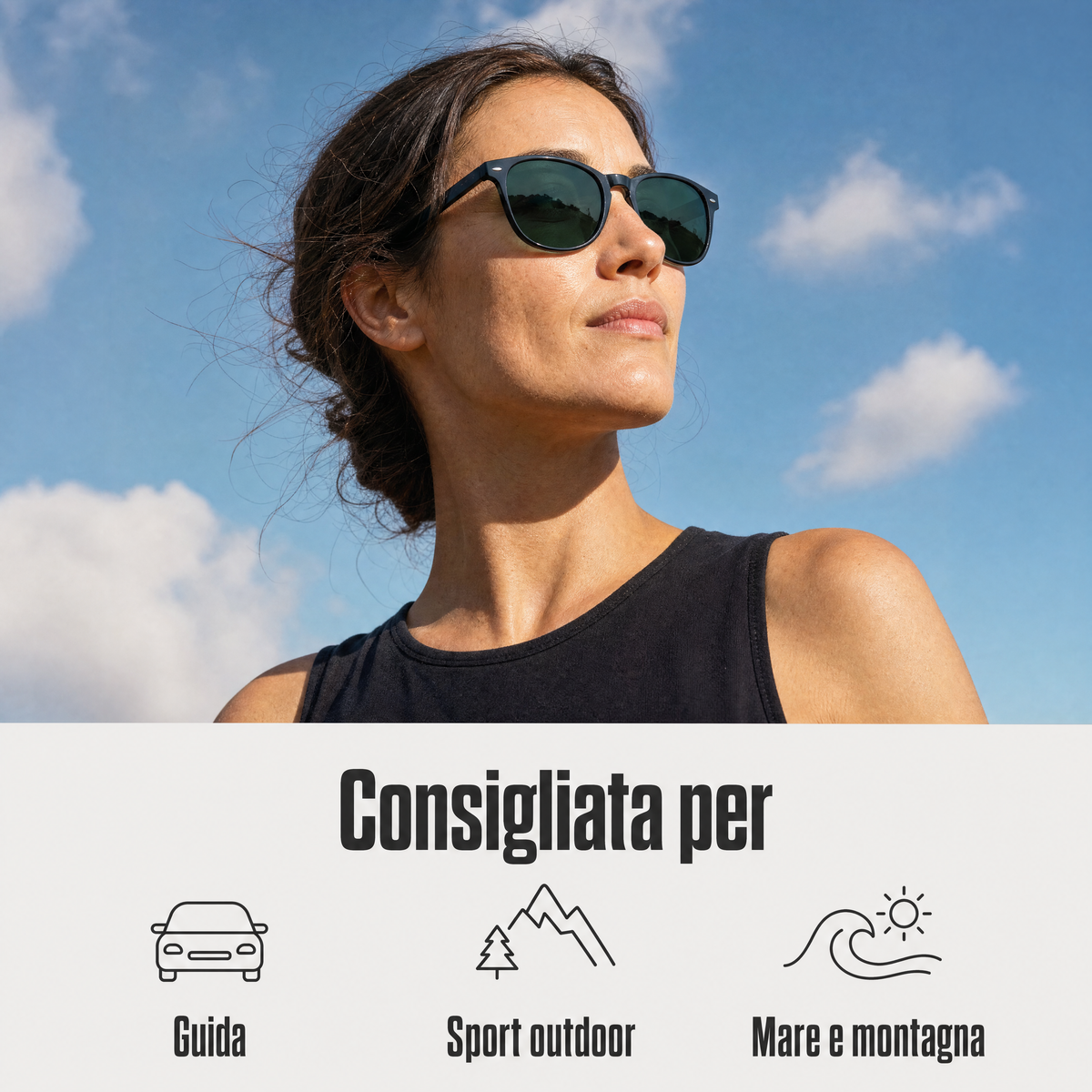 Rilens — Meriggio — Lente Polarizzata Verde G15