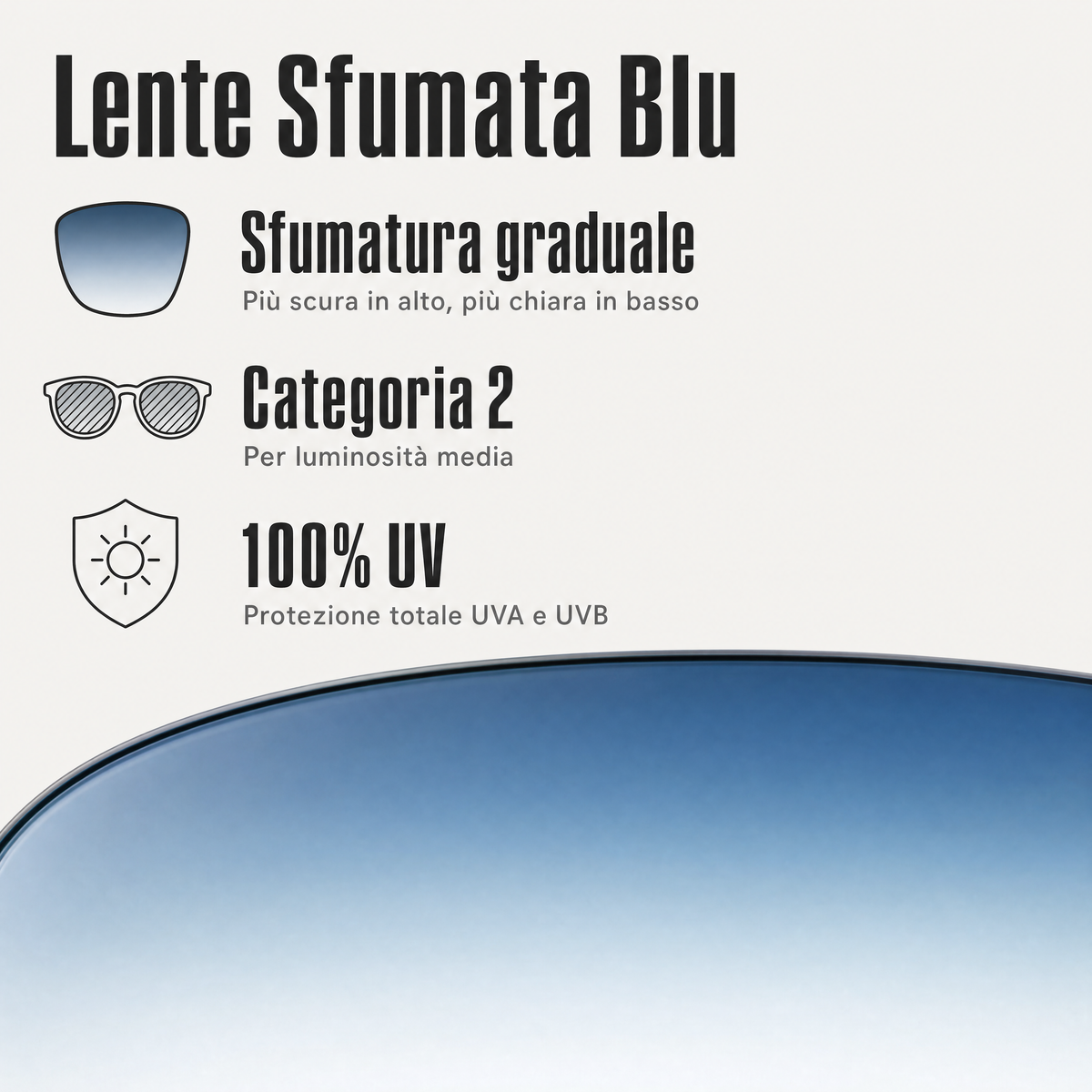 Rilens — Foschia — Lente Sfumata Blu