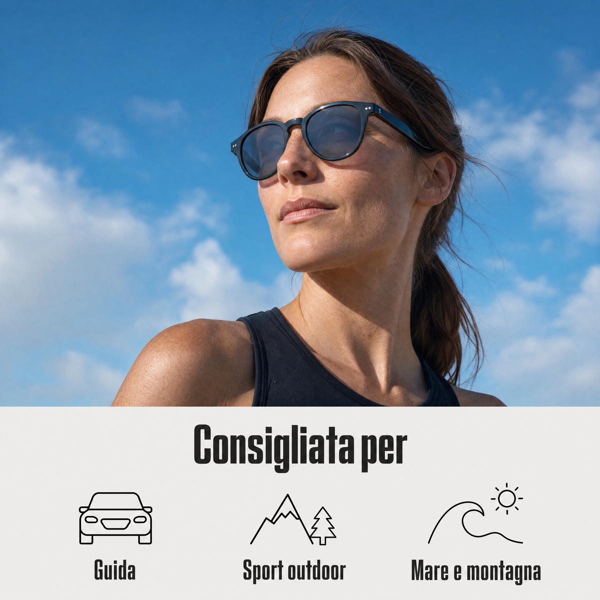 Rilens — Ardesia — Lente Classica Blu Fumo