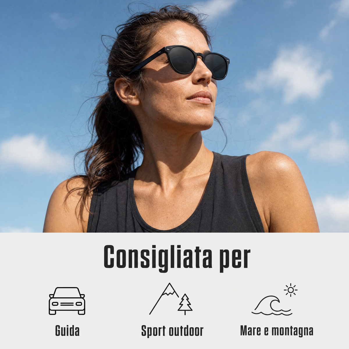 Rilens — Cenere — Lente Classica Grigio Fumo