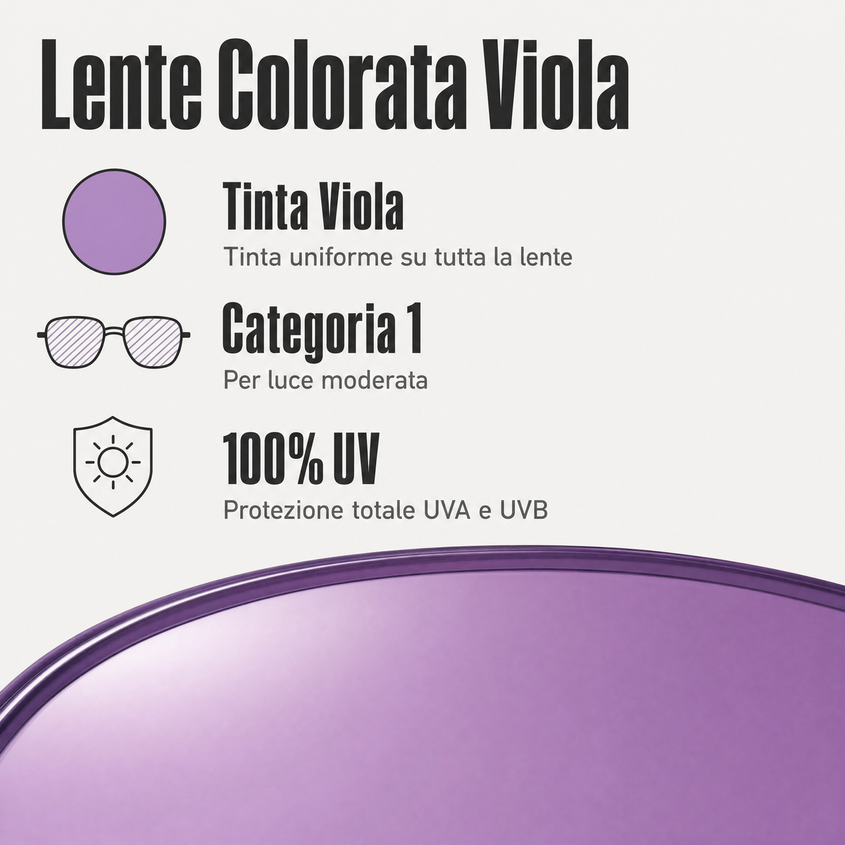 Rilens — Glicine — Lente Colorata Viola